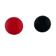 Massagebal zwart en rood
