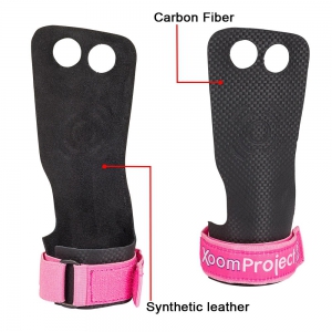 Carbon-Black-and-Pink-2-fingers-Wod-Gymnastic-Grip