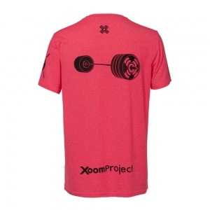 Ignore-Limits-Pink-barbell-T-Shirt