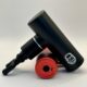 Massage gun zwart en rood detail