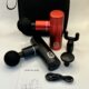 Massage gun rood zwart compleet